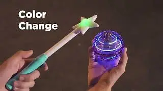 Flying Ball Boomerang Drone Flyorb Magic With LED Lights Gift Hover Ball Fly Nova Orb Flying Spinner
