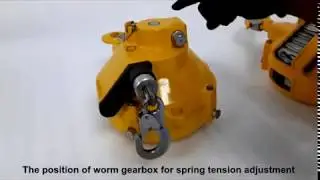 Easy Adjustment of Spring Tension