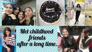 Kafi time baad apni bachpan ki school friends sa Mila hai #childhoodfriendship#birthdayvlog#funvlog 