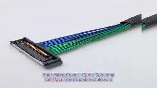 micro coaxial cable controlled bend radius I-Pex Micro Coax Cable Indonesia Supplier Field Recording