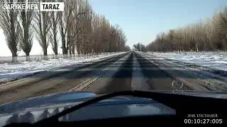 Из Сарыкемера в Тараз и обратно. 2018 год