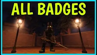 YooBroxDD's DOORS RP Roblox ALL BADGES [ THE OUTDOORS Update ]