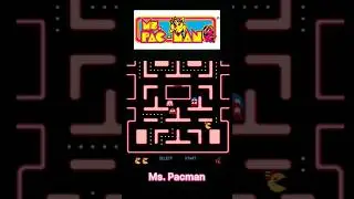Ms Pacman (nes) Game | Best Pacman Game #pacman #mspacman #shorts #ytshorts #hdstatus #xml #xbox #yt