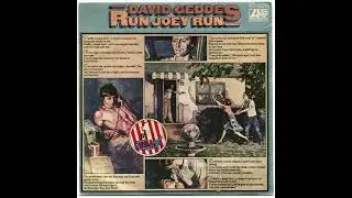 David Geddes &ndash; Run Joey Run / The Last Game Of The Season (A Blind Man In The Bleachers) 45rpm 1975 