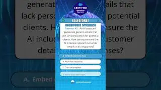 Salesforce Certified Agentforce Specialist Practice Exam Questions- Prompt Engineering