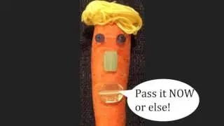 Two Sad Mice // Trumpcare // Trump Resistance Art // Political Satire // Trump Is a Carrot