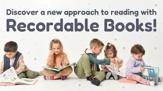 📚 Toys for children learning - Recordable Books 🎶