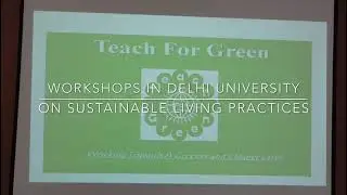 Workshop in Delhi University