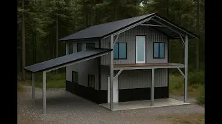 Explore Our Ultimate 20x30 Barndominium Kit with Lean-To [Tour Now]