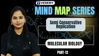 Semi Conservative Replication | Molecular Biology | Mind Map Series | Part - 12 | Manisha Verma |