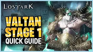 Lost Ark Valtan gate 1 Guide (Normal/Hard mode) Before you go in, watch | Legion Raid