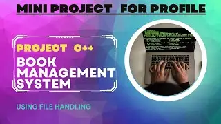 BOOK-MANAGEMENT-SYSTEM || MINI C++ PROJECT FOR PORTFOLIO || #video #coding #youtube