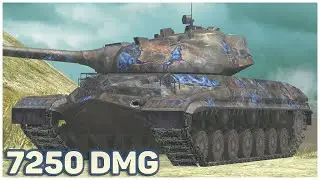 ИС-8 • 7250 УРОНА • 5 ФРАГОВ • WoT Blitz