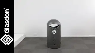 Glasdon | Demostraci&oacute;n | Papelera Elipsa&trade;