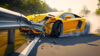 Realistic High-Speed Car Crashes in BeamNG.drive #009 Ultra Detailed Crash Compilation #gameplay