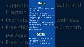 Fluxactive Complete Supplement Reviews #shorts