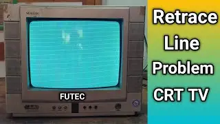 Retrace lines on crt tv / Futec crt tv retrace lines problem