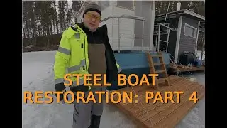 1997 Steel boat restoration - Part 4 Technical details and swim deck (English)