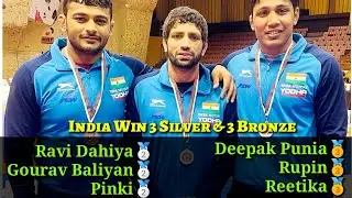 Dan Kolov-Nikola Petrov 2022 Wrestling, Bulgaria. India Win 3 Silver & 3 Bronze.