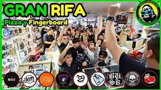 Pizza y Fingerboard - GRAN RIFA en Loompa Shop 