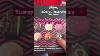 Pralines are delicious 😋 with different flavors #shorts