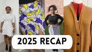 I Sewed All of This in 2025 (Handmade Clothing Recap)