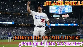 El Error de $50 Millones: ¿Por qué Yankees dejaron ir a Blake Snell?