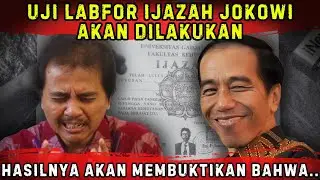 JOKOWI AKAN TERIMA TANTANGAN ROY SURYO UJI IJAZAHNYA DI LABFOR?!?