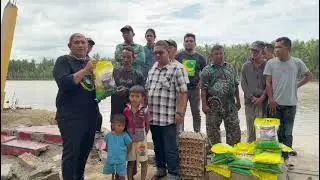 BM Peduli Aceh Dropping Logistik Ke Desa Mon Keuayu, Kec. Gandapura, Bireun..
