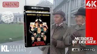 Murder by Decree 4K UltraHD Blu-Ray KL Studio Classics Unboxing