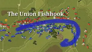 Accidentally Recreating Gettysburg: 1v1 Napoleonic game in Lines of Battle