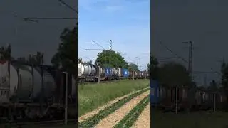 BR189 MRCE / SBBCI + KLV with Powerfull Horn 🔊📢 #railway #train