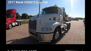 2017 Mack CXU613 Tandem Axle Day Cab