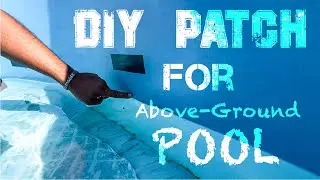 How I patched my Above ground pool's leaking seams. | Gorilla Tape