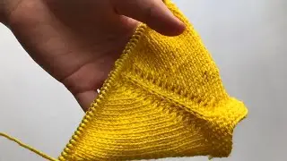 RUSLARIN ÖRGÜDEKİ MEŞHUR ARTTIRMA TEKNİĞİ (ROBADAN FARKLI ARTTIRMA YAPIMI) #örgü #knıttıng #crochet