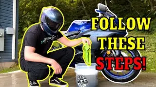 Как правильно помыть мотоцикл | Yamaha R7 2022 года