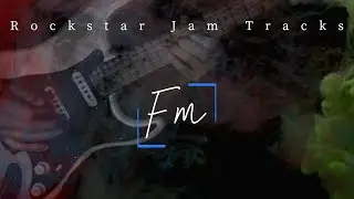 Funk Hop Rock Guitar Backing Track Jam in F Minor