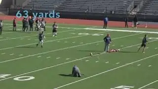 Noah Sauberan (Class of 2021)- 2018 Kicking World National Showcase (12/8-9/2018)