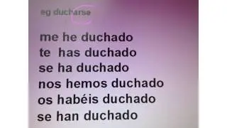how to make and use the present perfect in Spanish