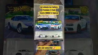 Legend meets legend 🇯🇵🔥Toyota 2000GT x Supra | Hot Wheels Car Culture #toyotasupra #supra #hotwheels
