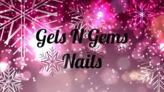 Pink and White Snowflake Mani -- Inspired by my winter intro