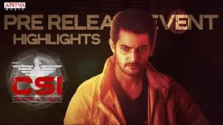CSI Sanatan Pre Release Event Highlights | Aadi Sai Kumar, Misha | Sivashankar Dev | Aneesh Solomon