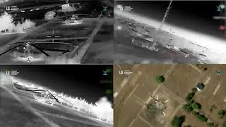 Three Mi-8 Helicopters & Nebo-U Radar Destroyed at Simferopol Airport in Crimea