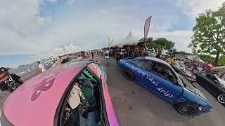 BINI MENGIDAM NAIK KERETA DRIFT 😅