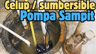 Cara Kerja Pompa Sampit, Sumbersible, pompa celup