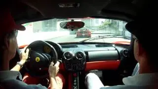 Fast Toys Club driving our Ferrari Enzo on Long Beach GP track, Indycar and drifting