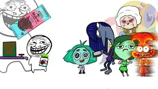 Mini Crewmate Kills INSIDE OUT 2 Characters Episode 2｜FFIK