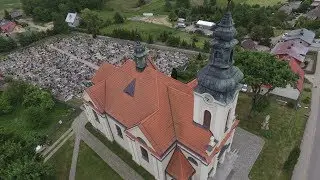Pinczyn, piękna polska wieś na Kociewiu z lotu ptaka!