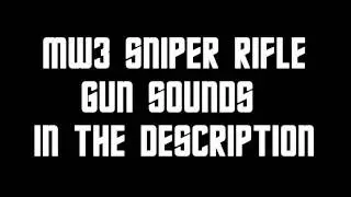 MW3 Gun Sound Pack