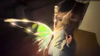 Fairy Wings for Girls with Light and Music